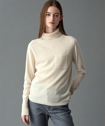 49AV JUNKO SHIMADA タートルネックカシミヤニット_subthumb_1