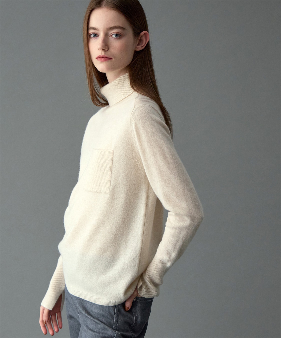 49AV JUNKO SHIMADA タートルネックカシミヤニット_sub_12