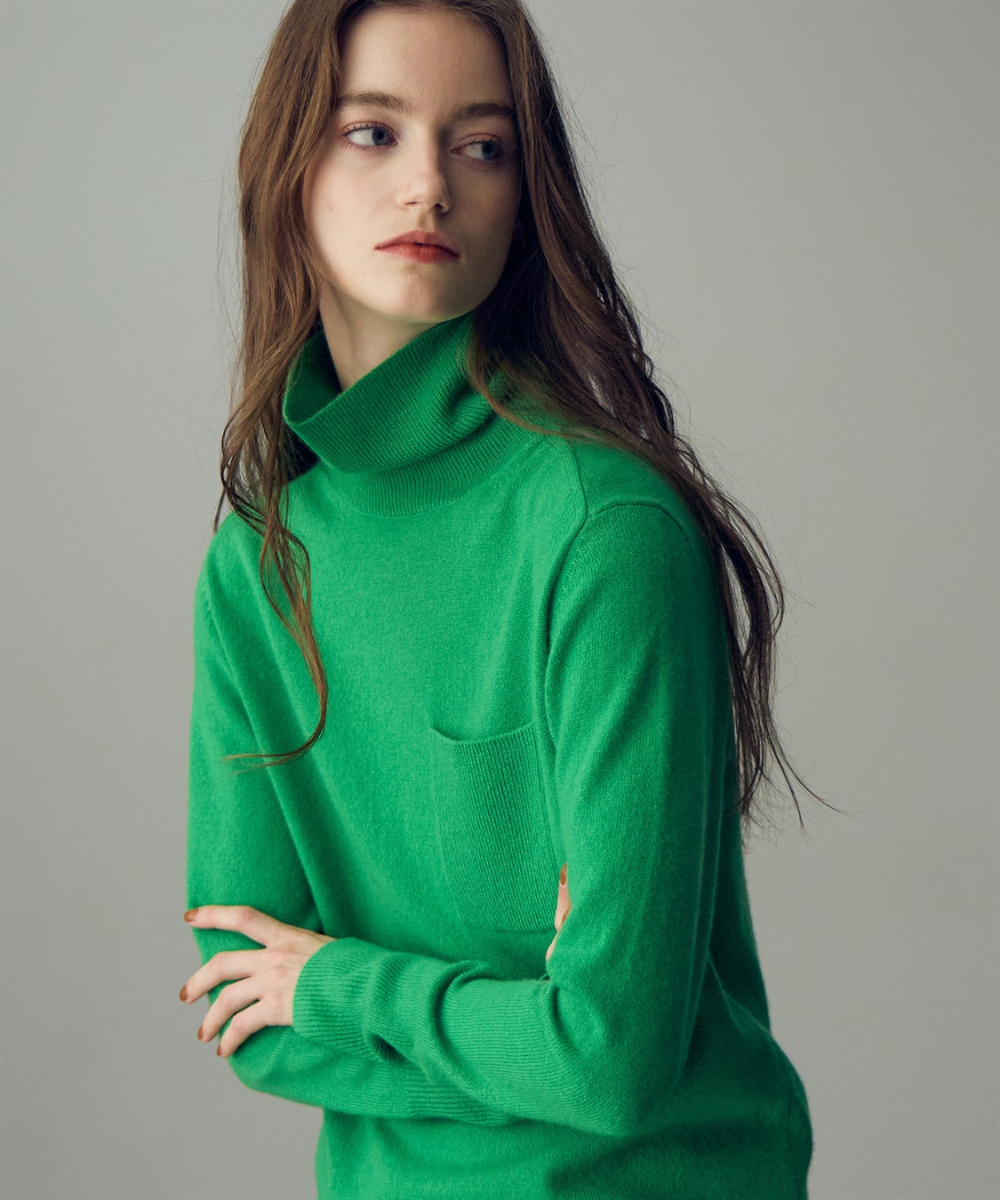 49AV JUNKO SHIMADA タートルネックカシミヤニット_sub_17