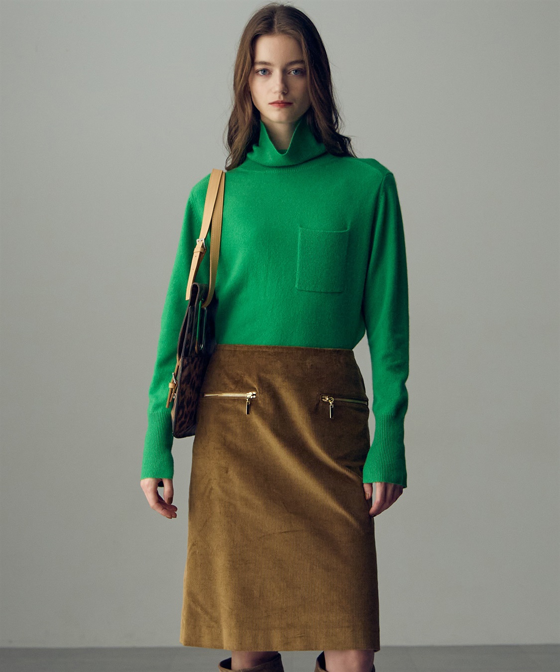 49AV JUNKO SHIMADA タートルネックカシミヤニット_sub_20