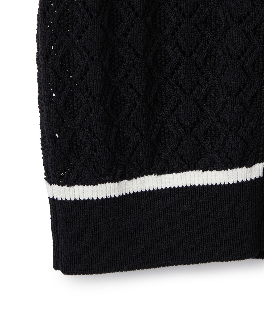 49AV JUNKO SHIMADA レース編み長袖カーディガン_sub_4