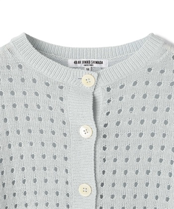 jantje ontembaar メッシュカーディガン INFORMATION_ J_O