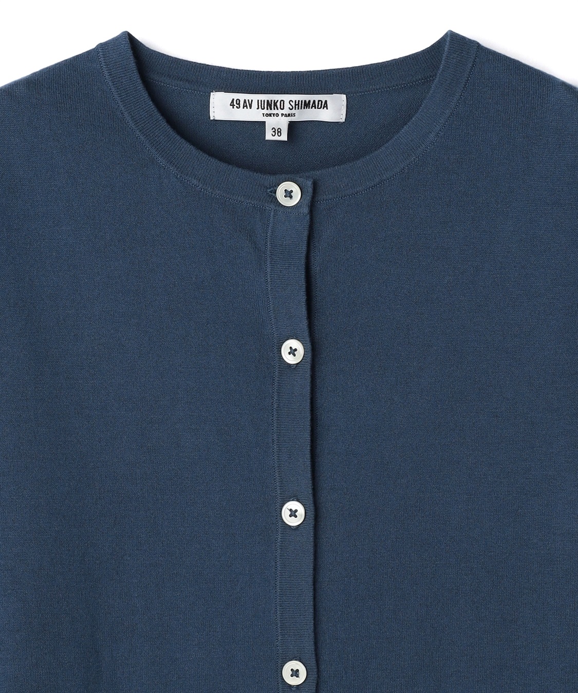 コットン長袖カーディガン 49AV JUNKO SHIMADA｜クロスプラス公式通販