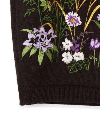 49AV JUNKO SHIMADA 【CHRISTMAS SALE】フラワー刺しゅうニットカーディガン_subthumb_4