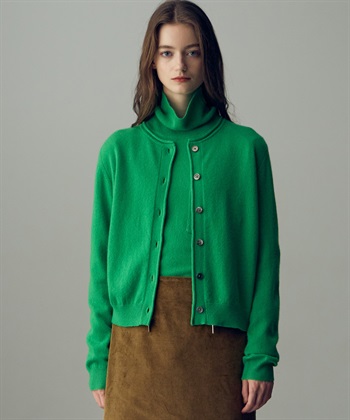 49AV JUNKO SHIMADA クルーネックカシミヤカーディガン_subthumb_2