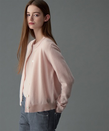 49AV JUNKO SHIMADA クルーネックカシミヤカーディガン_subthumb_7