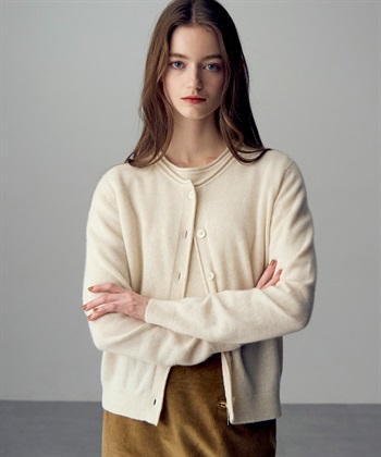 49AV JUNKO SHIMADA クルーネックカシミヤカーディガン_subthumb_12