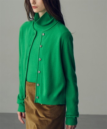 49AV JUNKO SHIMADA クルーネックカシミヤカーディガン_subthumb_16