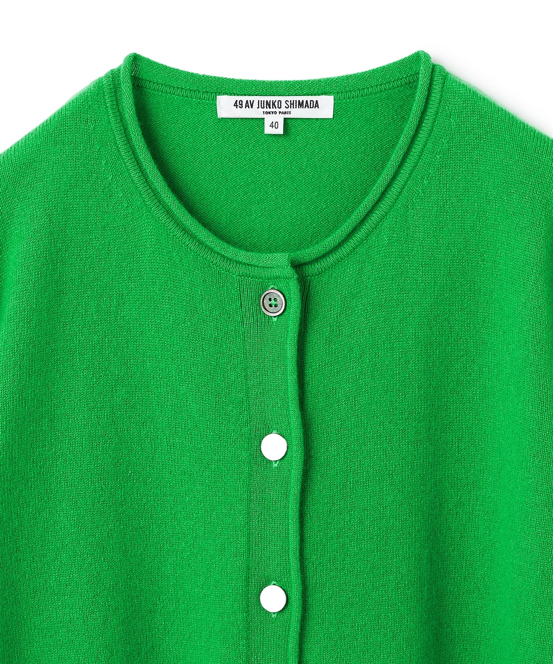 49AV JUNKO SHIMADA クルーネックカシミヤカーディガン_sub_23
