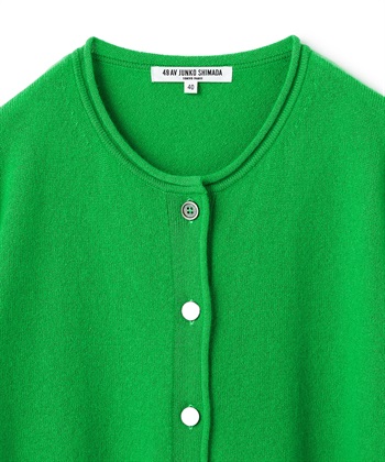 49AV JUNKO SHIMADA クルーネックカシミヤカーディガン_subthumb_23