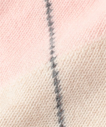 49AV JUNKO SHIMADA アーガイル柄Vネックニットカーディガン_subthumb_7