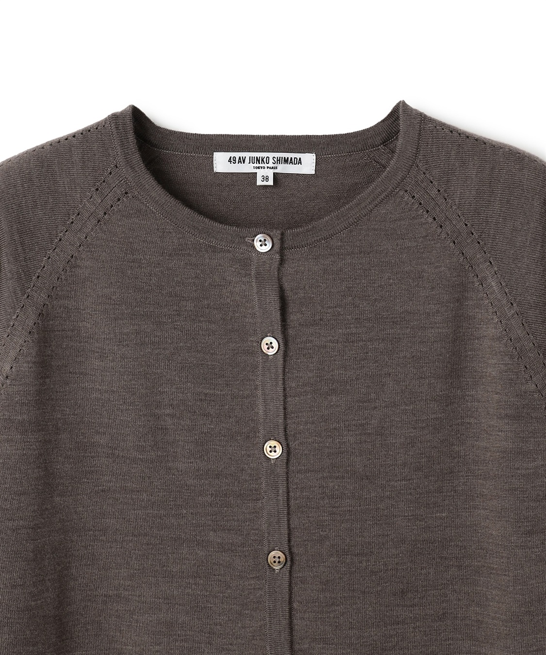 49AV JUNKO SHIMADA クルーネックカーディガン_sub_14