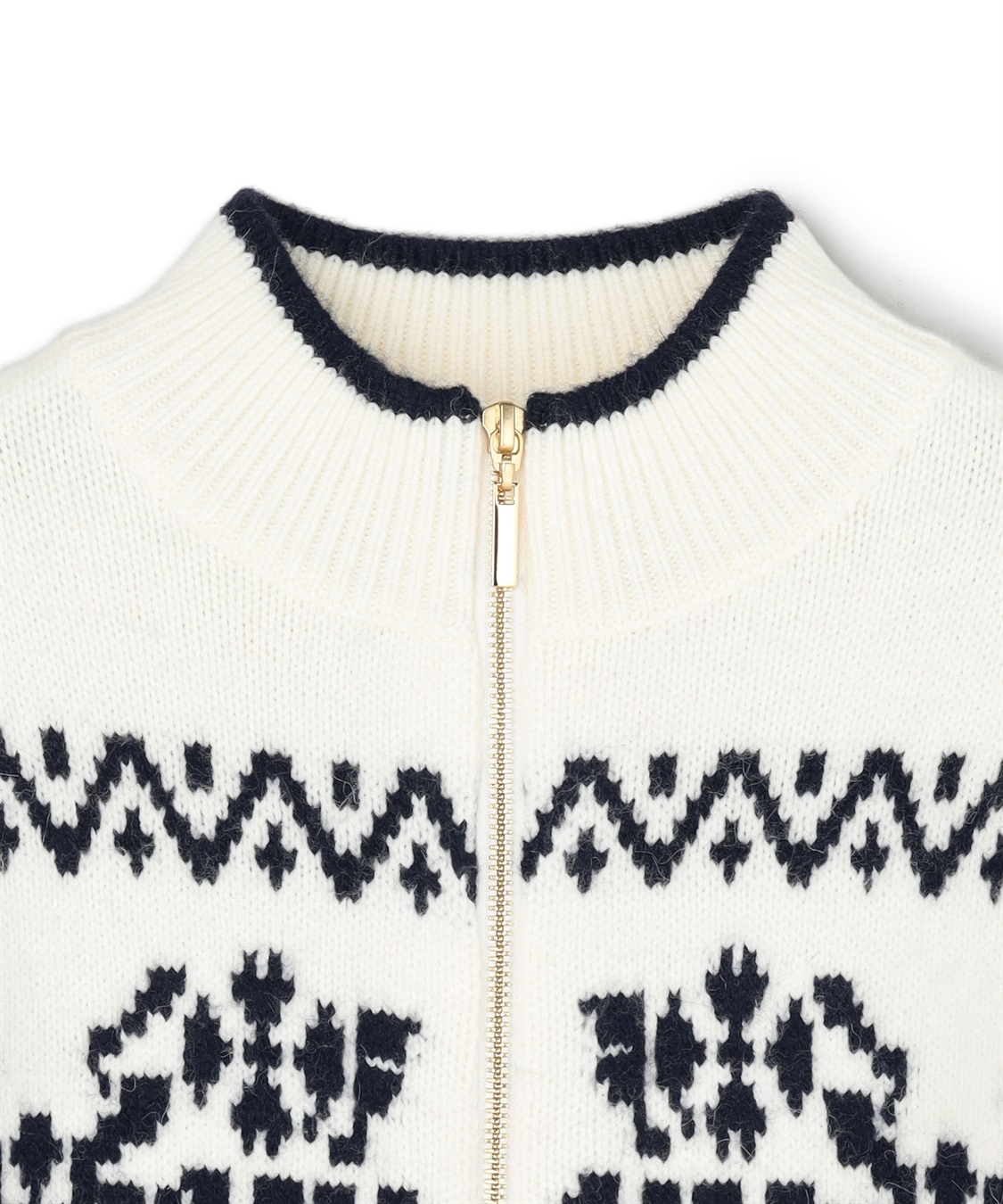 49AV JUNKO SHIMADA 【YEAR END SALE】ジャカードジップアップニットカーディガン_sub_16