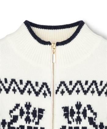 49AV JUNKO SHIMADA 【YEAR END SALE】ジャカードジップアップニットカーディガン_subthumb_16