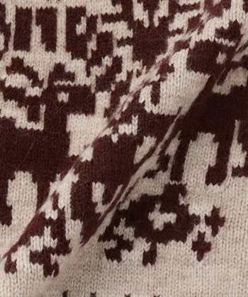 49AV JUNKO SHIMADA 【YEAR END SALE】ジャカードジップアップニットカーディガン_subthumb_20