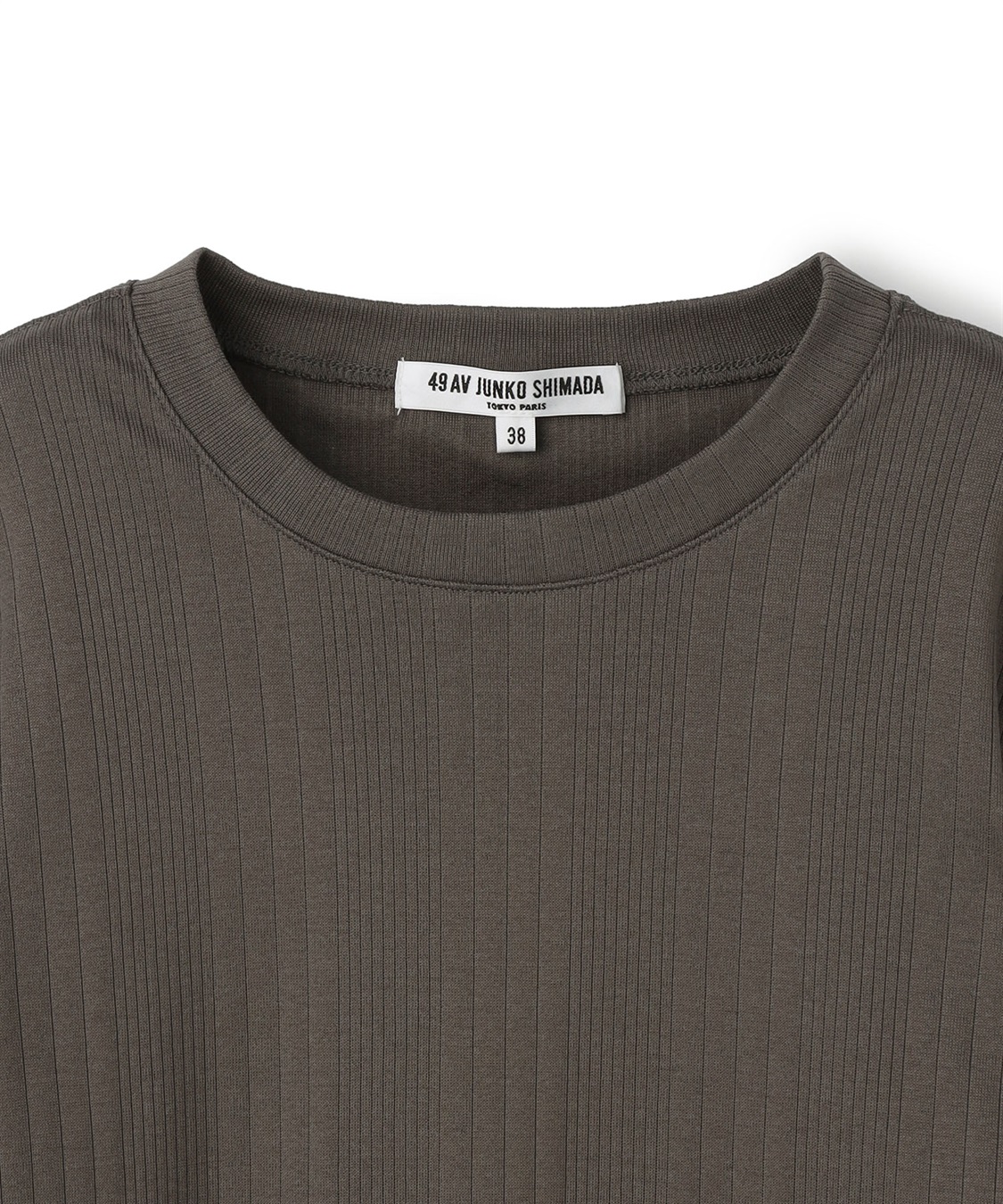 BLACK FRIDAY】ランダムリブ編みプルオーバー長袖トップス 49AV JUNKO