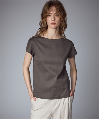 49AV JUNKO SHIMADA ランダムリブ編みプルオーバー半袖トップス_subthumb_3