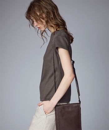 49AV JUNKO SHIMADA ランダムリブ編みプルオーバー半袖トップス_subthumb_6