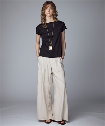 49AV JUNKO SHIMADA ランダムリブ編みプルオーバー半袖トップス_subthumb_11