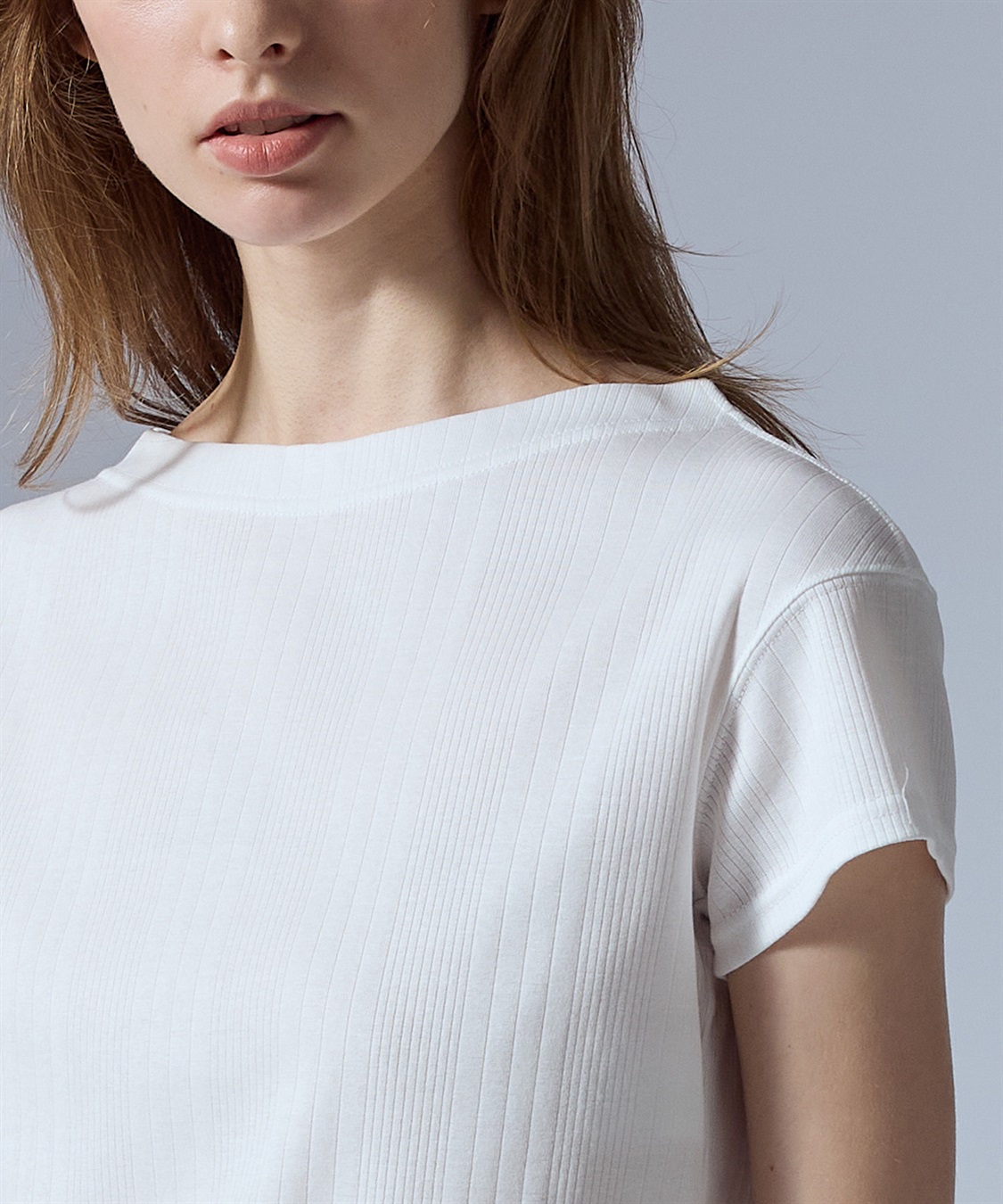 49AV JUNKO SHIMADA ランダムリブ編みプルオーバー半袖トップス_sub_18