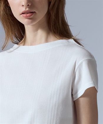 49AV JUNKO SHIMADA ランダムリブ編みプルオーバー半袖トップス_subthumb_18