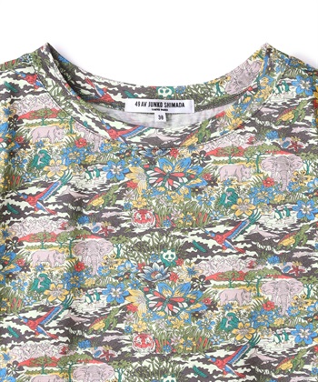 49AV JUNKO SHIMADA 総柄プリントTシャツ_subthumb_2