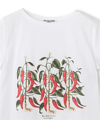49AV JUNKO SHIMADA 【TIME SALE】プラントプリント柄Tシャツ_subthumb_2
