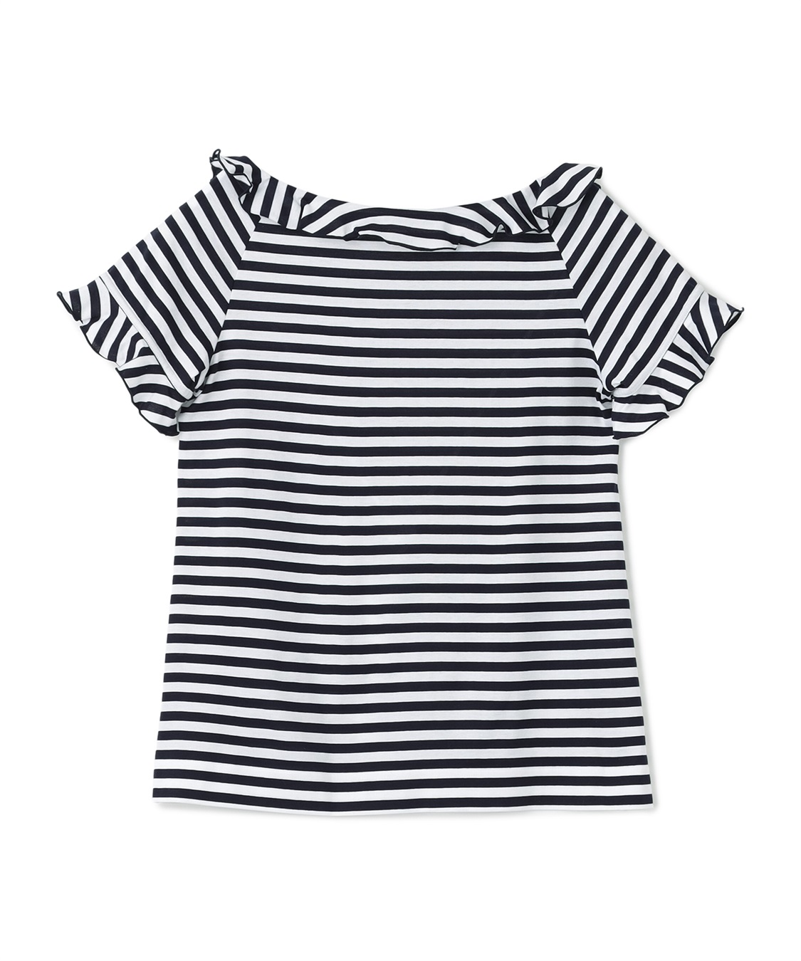 49AV JUNKO SHIMADA フリル付きシルケットTシャツ_sub_1