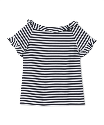 49AV JUNKO SHIMADA フリル付きシルケットTシャツ_subthumb_1