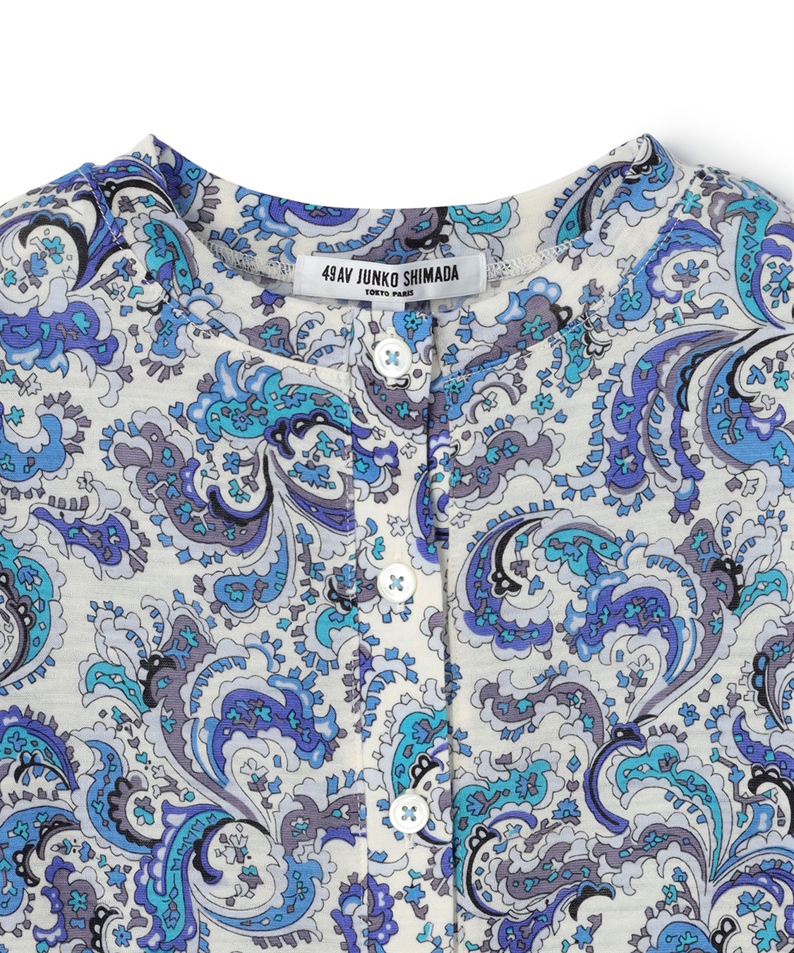 ペイズリー柄カーディガン 49AV JUNKO SHIMADA｜クロスプラス公式通販