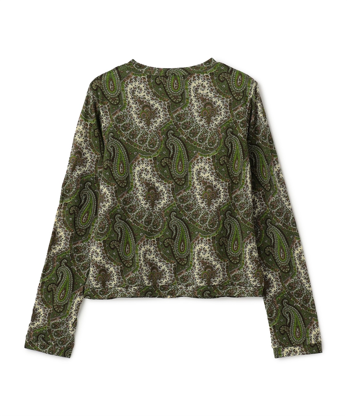 49AV JUNKO SHIMADA ペイズリー柄カーディガン_sub_1