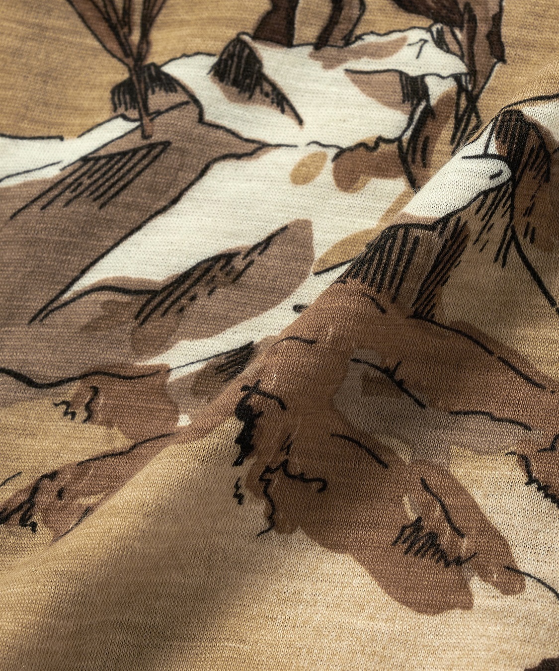 49AV JUNKO SHIMADA スノーマウンテンプリント柄カーディガン_sub_5