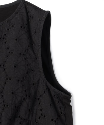 49AV JUNKO SHIMADA カットワークレースノースリーブブラウス_subthumb_3