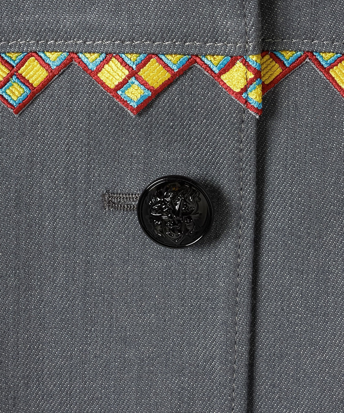 49AV JUNKO SHIMADA 刺繍デザインデニムジャケット_sub_6
