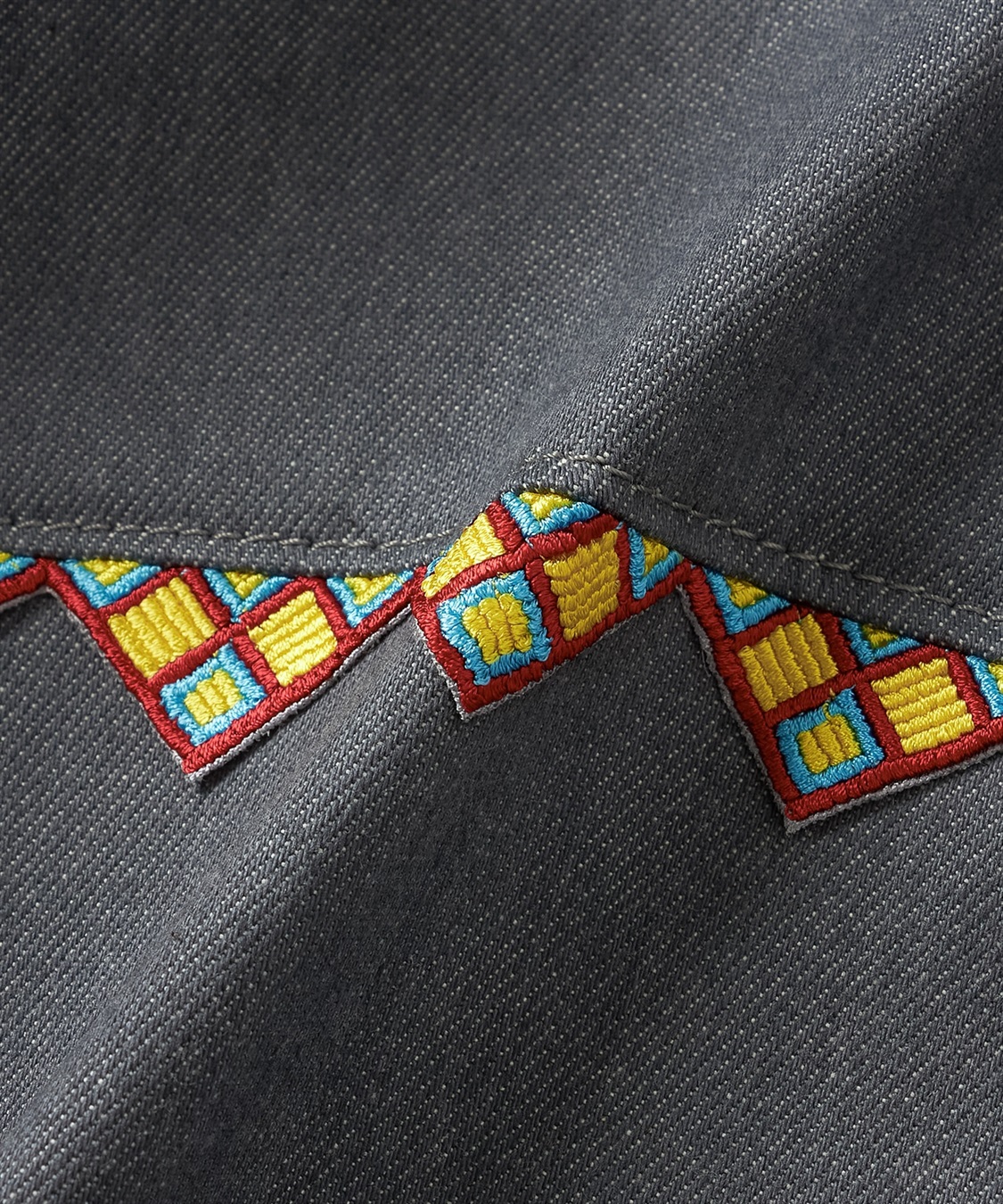 49AV JUNKO SHIMADA 刺繍デザインデニムジャケット_sub_7