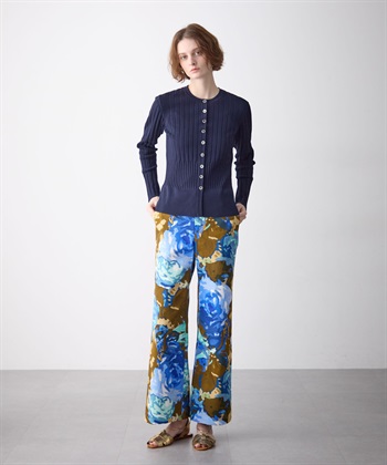 49AV JUNKO SHIMADA ローズ柄ワイドパンツ_subthumb_10