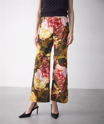 49AV JUNKO SHIMADA ローズ柄ワイドパンツ_subthumb_13