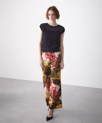 49AV JUNKO SHIMADA ローズ柄ワイドパンツ_subthumb_18