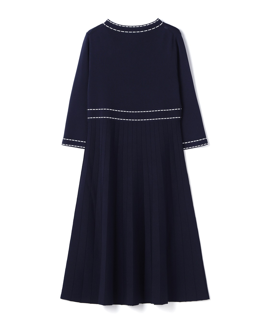 49AV JUNKO SHIMADA 配色ニットワンピース_sub_1