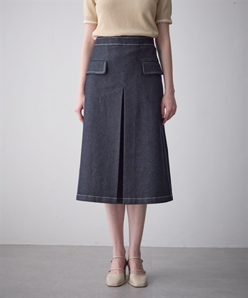 49AV JUNKO SHIMADA デニムフレアスカート_subthumb_1