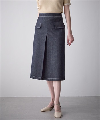 49AV JUNKO SHIMADA デニムフレアスカート_subthumb_2