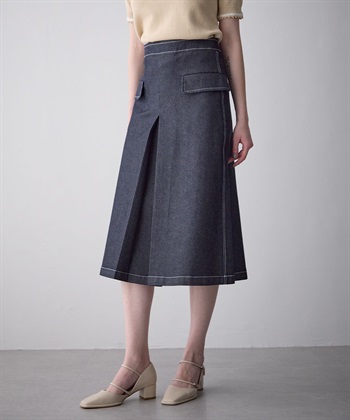 49AV JUNKO SHIMADA デニムフレアスカート_subthumb_3