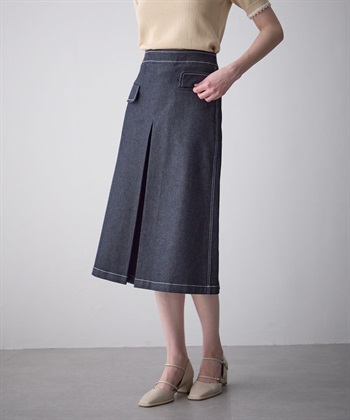49AV JUNKO SHIMADA デニムフレアスカート_subthumb_4