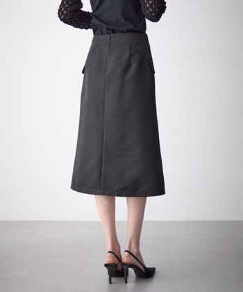49AV JUNKO SHIMADA グログラン台形スカート_subthumb_3