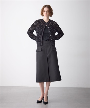 49AV JUNKO SHIMADA グログラン台形スカート_subthumb_9