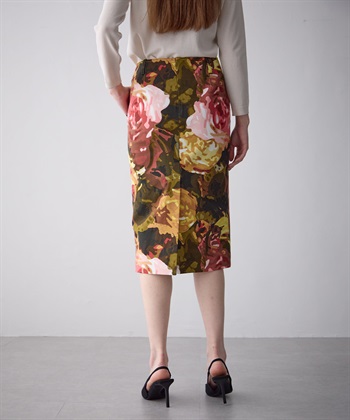 49AV JUNKO SHIMADA ローズ柄タイトスカート_subthumb_5