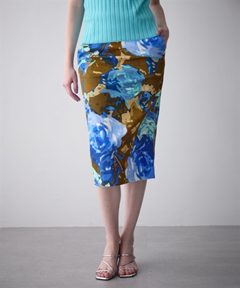 49AV JUNKO SHIMADA ローズ柄タイトスカート_subthumb_14