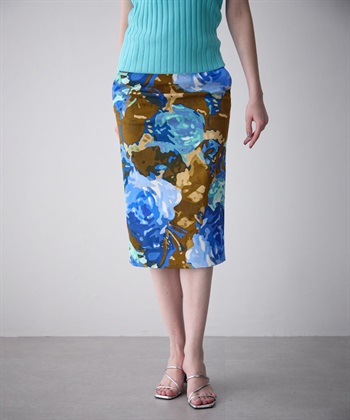 49AV JUNKO SHIMADA ローズ柄タイトスカート_subthumb_15