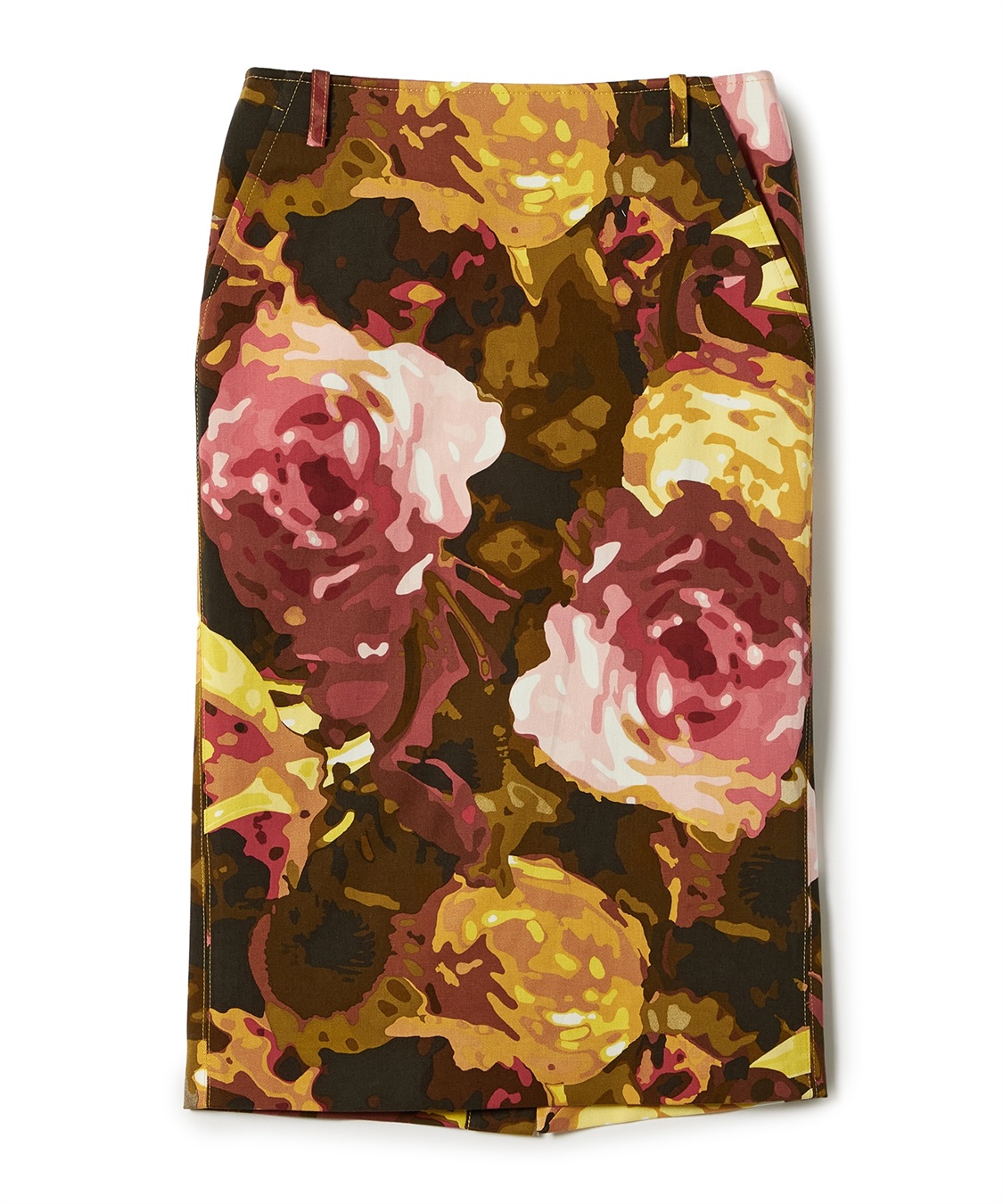 49AV JUNKO SHIMADA ローズ柄タイトスカート_sub_22