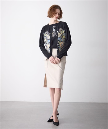 49AV JUNKO SHIMADA リネン混ポケットつきスカート_subthumb_11